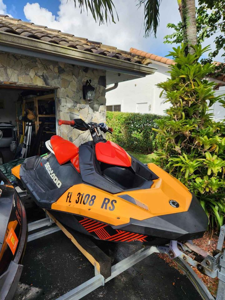 2018 Sea Doo Spark and GTR 215